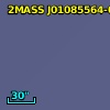 2MASS J01085564-0005140