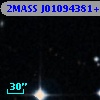 2MASS J01094381+0114546
