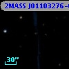 2MASS J01103276-0100074