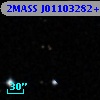 2MASS J01103282+0030375