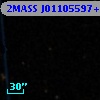2MASS J01105597+0022209