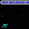 SDSS J011103.85+004811.4