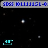 SDSS J011111.51-011022.9