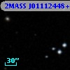 2MASS J01112448+0020008