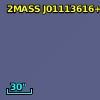 2MASS J01113616+0106419