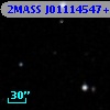 2MASS J01114547+0025373