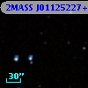2MASS J01125227+0023095