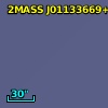 2MASS J01133669+0040135