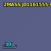 2MASS J01161555-0040087