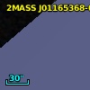 2MASS J01165368-0106417