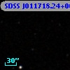 SDSS J011718.24+005804.8