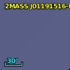 2MASS J01191516-0058175