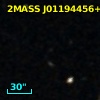 2MASS J01194456+0001431