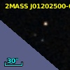 2MASS J01202500-0107547