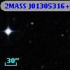 2MASS J01305316+0035399