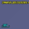 2MASS J01310281-0047136