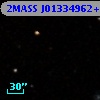 2MASS J01334962+0012397