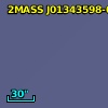 2MASS J01343598-0008553