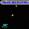 2MASS J01353770+0015265