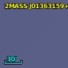 2MASS J01363159+1340375