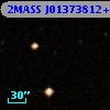 2MASS J01373812+0032291
