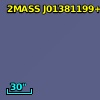 2MASS J01381199+0002553