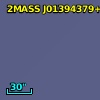 2MASS J01394379+0033218