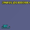 2MASS J01400394+0010235