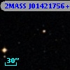 2MASS J01421756+0013336