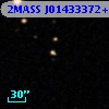 2MASS J01433372+0101223