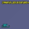 2MASS J01434580+0050481