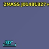 2MASS J01481827+0016559