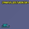 2MASS J01540638-0042229