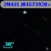2MASS J01573920+0009302