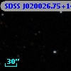 SDSS J020026.75+145251.4