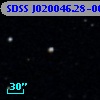 SDSS J020046.28-001509.5