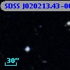 SDSS J020213.43-001943.3