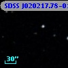 SDSS J020217.78-011107.7