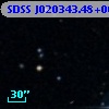 SDSS J020343.48+005547.7