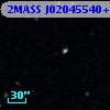 2MASS J02045540+0021058