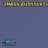 2MASS J02055167+0020252