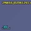 2MASS J02061261+0015272
