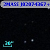 2MASS J02074367+0049573