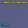 2MASS J02080500+0003332