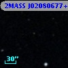 2MASS J02080677+0100249