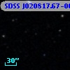 SDSS J020817.67-003020.5