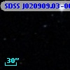 SDSS J020909.03-000305.0