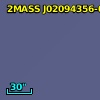 2MASS J02094356-0001030