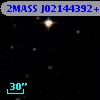 2MASS J02144392+0009384