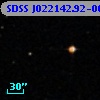 SDSS J022142.92-003148.4